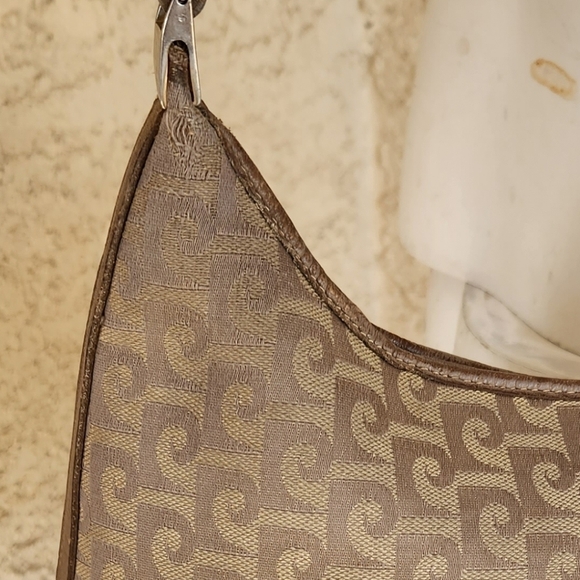 Vintage 70s PIERRE CARDIN‎ Monogram HOBO Shoulder Bag - Picture 2 of 12